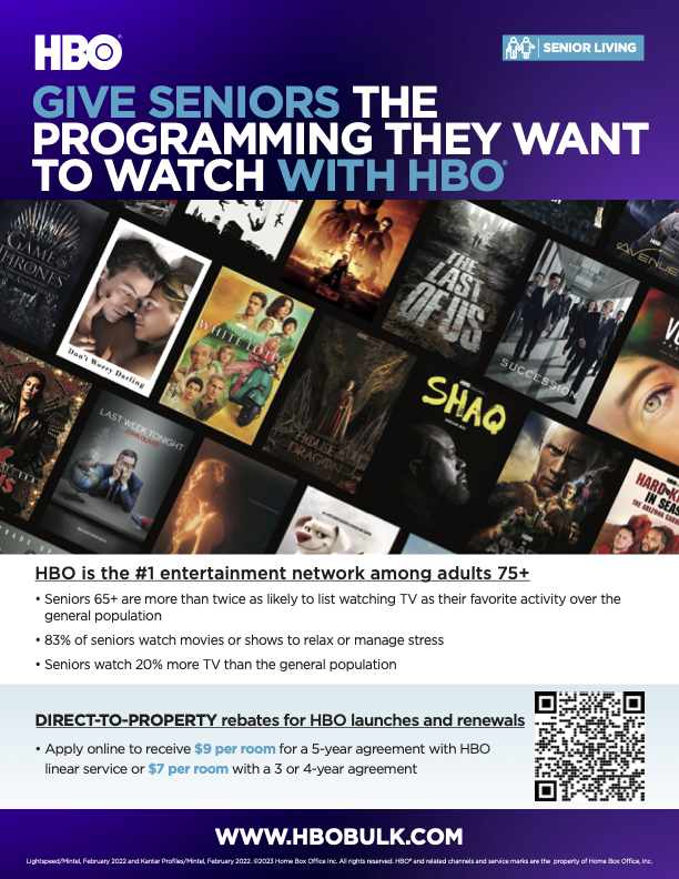2023 HBO Hospitality Sell Sheet