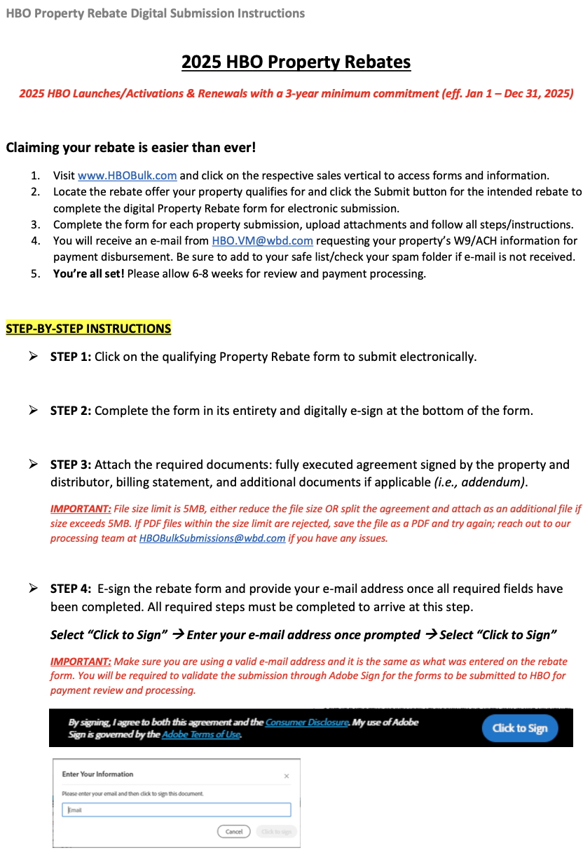 2025 Property Rebate Digital Submission Instructions